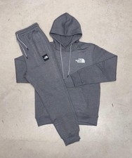 Grey North face Tracksuit Set