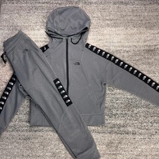 North Face grey tracksuit