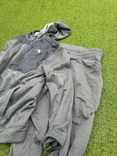 north face tracksuit grey full